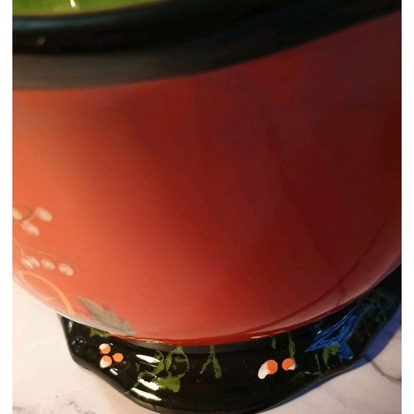 Patricia Brubaker Holly Holiday Bowl Certified International Christmas Candy - Picture 3 of 5